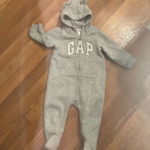 Baby Bodysuit Bear Jacket